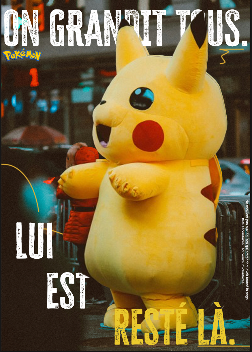 Pokémon — « On grandit tous »
