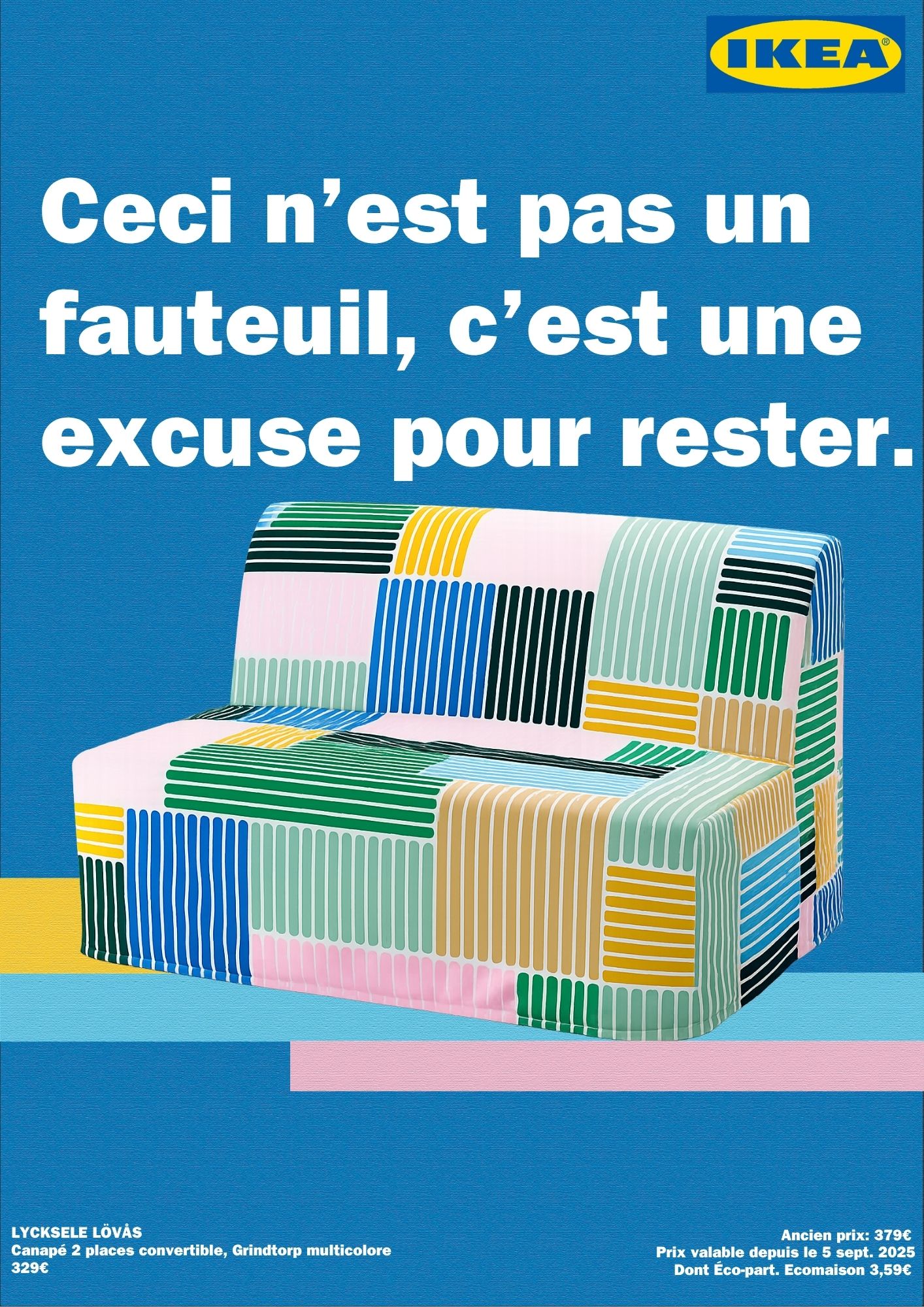 Campagne IKEA — Le fauteuil