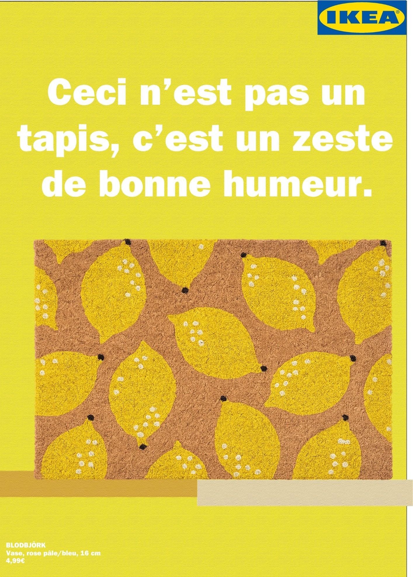 Campagne IKEA — Le tapis
